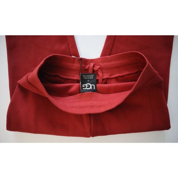 UGG 1151710 Men's Sz S Dark Cherry Red Tasman Jogger Pants - Picture 3 of 8